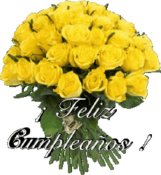 Messages Spanish Feliz Cumpleaños Floral Transparent Background 015 