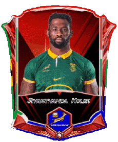 Sports Rugby - Players South Africa Team 2025 Siyamthanda Kolisi 