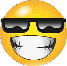 Messagi Emoticon Occhiali da sole 