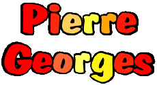 Vorname MANN - Frankreich P Pierre Georges 