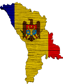 Drapeaux Europe Moldavie Carte 
