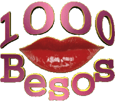 Messages Spanish Besos 1000 