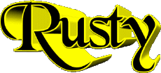 Prénoms MASCULIN - UK - USA R Rusty 