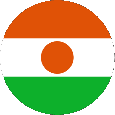 Flags Africa Niger Round 