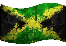 Flags America Jamaica Rectangle 