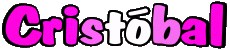 Nome MASCHIO - Spagna C Cristóbal 