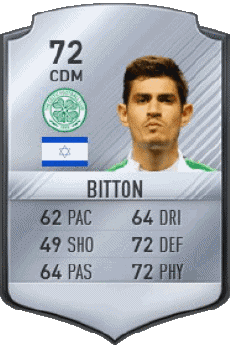 Multi Média Jeux Vidéo F I F A - Joueurs Cartes Israël Nir Bitton 