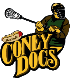 Deportes Lacrosse C.I.L.L (Continental Indoor Lacrosse League) Detroit Coney Dogs 