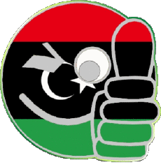 Bandiere Africa Libia Faccina - OK 