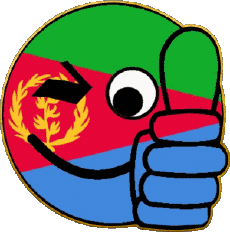 Bandiere Africa l'Eritrea Faccina - OK 