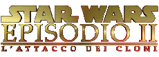 Multimedia Películas Internacional Star Wars Episodio 02 L'Attacco dei Cloni  Logo 