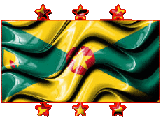 Bandiere America Isole Grenada Vario 