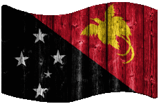 Flags Oceania Papua New Guinea Rectangle 