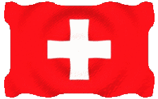 Drapeaux Europe Suisse Ondulation 