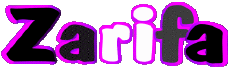Nombre FEMENINO - Magreb Musulmán Z Zarifa 