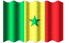 Flags Africa Senegal Waving 