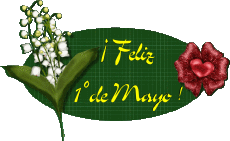 Messages Espagnol 1 de Mayo Feliz 