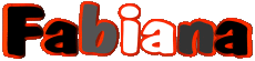Nome FEMMINILE - Italia F Fabiana 