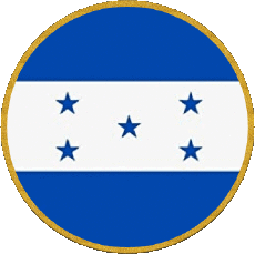 Bandiere America Honduras Tondo 