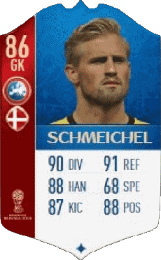 Multi Media Video Games F I F A - Card Players Denmark Kasper Schmeichel 