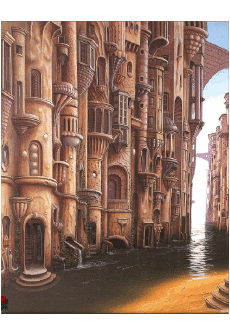 Humor - Fun Pintor de artistas Jacek Yerka 