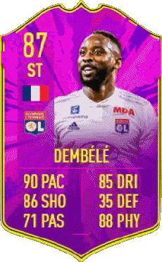Multi Media Video Games F I F A - Card Players France Moussa Dembélé 