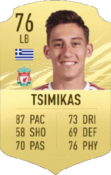 Multimedia Videogiochi F I F A - Giocatori carte Grecia Konstantinos Tsimikas 