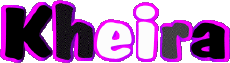Prénoms FEMININ - Maghreb Musulman K Kheira 