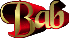 Prénoms FEMININ - UK - USA B Bab 