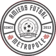 Sports FootBall Club France Logo Hauts-de-France 80 - Somme Amiens Métropole Futsal 