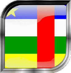 Drapeaux Afrique Centrafrique Carré 