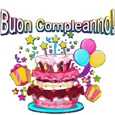 Messagi Italiano Buon Compleanno Dolci 003 