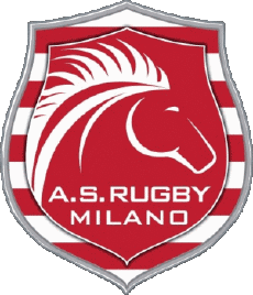 Sports Rugby Club Logo Italie A.S. Rugby Milano 