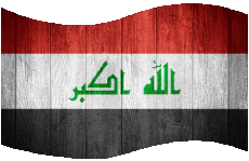 Fahnen Asien Irak Rechteck 