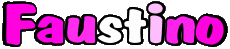 Prénoms MASCULIN - Espagne F Faustino 