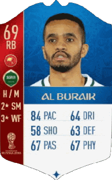 Multi Média Jeux Vidéo F I F A - Joueurs Cartes Arabie Saoudite Mohammed Al Buraik 