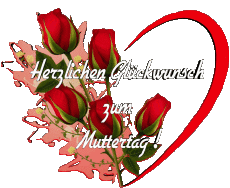 Nachrichten Deutsche Herzlichen Glückwunsch zum Muttertag 007 