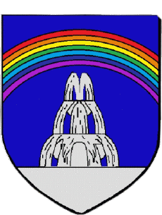 Blasón-Banderas Francia Departamentos - Ciudades 94 RUNGIS Blasón