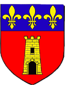 Banderas Francia Departamentos - Ciudades 15 SALERS 