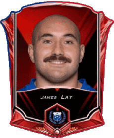 Sports Rugby - Joueurs Samoa James Lay 