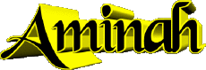 Prénoms FEMININ - Maghreb Musulman A Aminah 