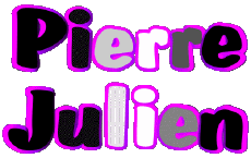 Nombre MASCULINO - Francia P Pierre Julien 