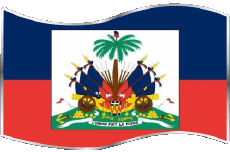 Fahnen Amerika Haiti Rechteck 
