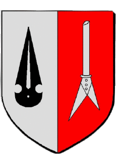 Blasone-Bandiere Francia Dipartimenti - Città 67 ILLKIRCH GRAFFENSTADEN 