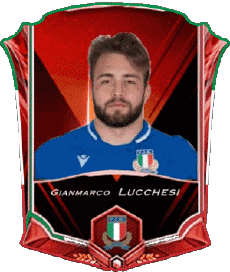 Sport Rugby - Spieler Italien Gianmarco Lucchesi 