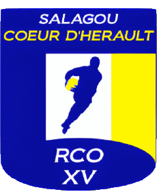 Sports Rugby Club France Logo Dept 34 RC Olympique Salagou Coeur d'Herault 