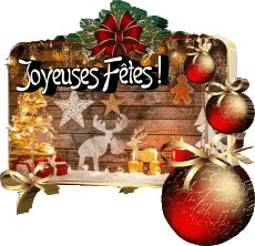 Messagi Francese Joyeuses Fêtes (Noël) Serie 13 