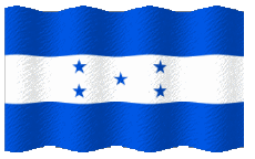 Drapeaux Amériques Honduras Ondulation 