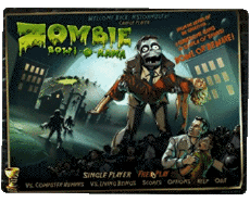 Multimedia Vídeo Juegos Zombie Bowl-o-Rama Logotipo - Iconos 