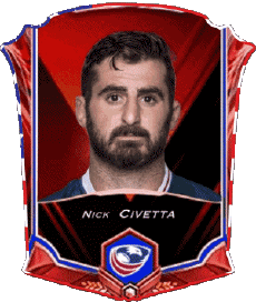 Sport Rugby - Spieler U S A Nick Civetta 